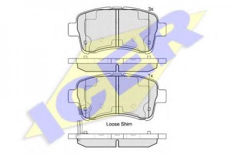 181933 (24830) SUZUKI LIANA 02-07 181933