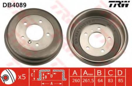   MERCEDES G-CLASS (W460-463), T1 DB4089 DB4089