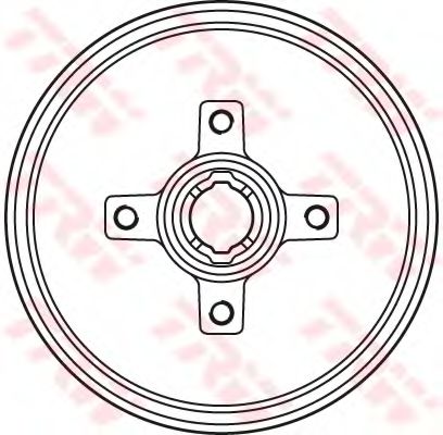 BREMSTROMMEL MIT LAGER DB4134BR