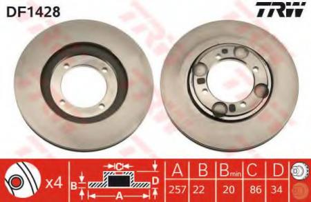    HY: COUPE 96-02, LANTRA I 90-95, LANTRA II 95-00, LANTRA II WAGON 96- DF1428