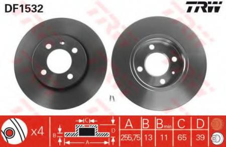    SEAT: INCA 95-, TOLEDO I 95-99,  VW: CADDY II  95-04, CADDY II  95-04, GOLF III 91-97, GOLF III CABRIOLET 93-98, GOLF III V DF1532