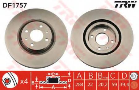    ALFA ROMEO: 145 95-01, 146 95-01, 155 92-97,  FIAT: COUPE 93-00, MULTIPLA 99-, PUNTO 99-, TIPO 91-95,  LANCIA: DEDRA 90-99, DEDRA SW 94-99 DF1757
