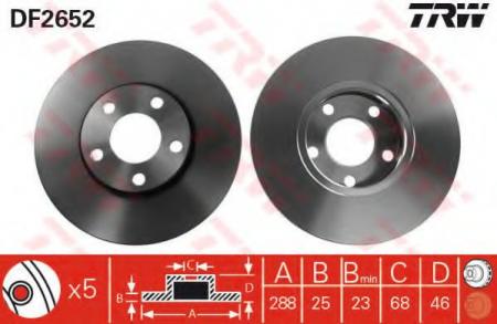    AUDI: 100 90-94, 100 AVANT 91-94, A4 95-00, A4 00-04, A4 04-, A4 AVANT 96-01, A4 AVANT 01-04, A4 AVANT 04-, A4  02-, A6 94-97, A6 97 DF2652