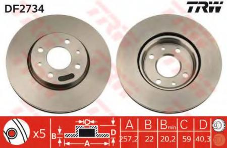    FIAT: BRAVO 07-, IDEA 04-, LINEA 07-, PANDA 06-, PUNTO 99-, STILO 01-,  LANCIA: DEDRA 94-99, DEDRA SW 94-99, MUSA 04-, YPSILON 03- DF2734