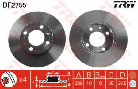    SEAT: AROSA 97-04,  VW: POLO 94-99, POLO 99-01, POLO  94-99 DF2755