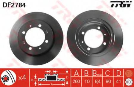    MITSUBISHI: CARISMA 97-06, CARISMA  97-06, SPACE STAR 98-,  PROTON: IMPIAN 01-, PERSONA 400  95-, WIRA 00-02,  VOLVO: S40 I 95-03 DF2784