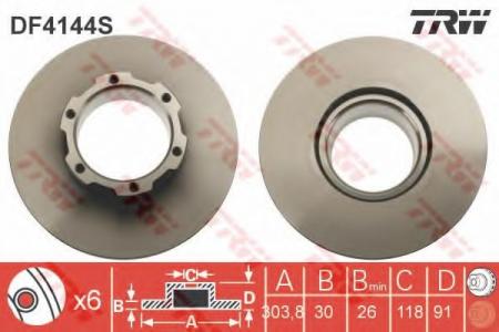   MERCEDES T2/LN1 86-94  .D=304. DF4144S