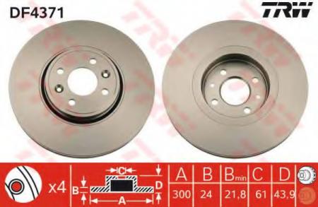    RENAULT: GRAND SC?NIC 04-, SC?NIC 99-03, SC?NIC II 03- DF4371
