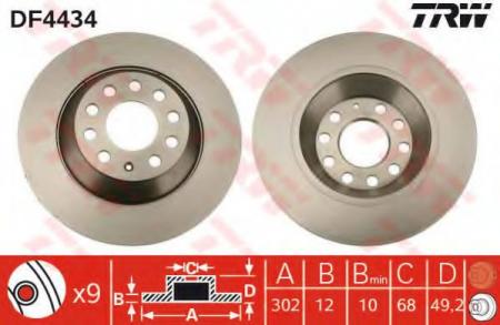    AUDI: A6 01-05, A6 04-, A6 AVANT 01-05, A6 AVANT 05- DF4434