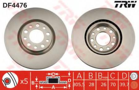  . ALFA 159/BRERA/SPIDER  1  (MIN 2 ) DF4476