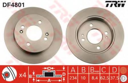    HY: I10 07-, KIA: PICANTO (BA) 04- DF4801