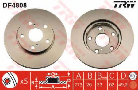     TOYOTA AURIS   43512-02180 DF4808