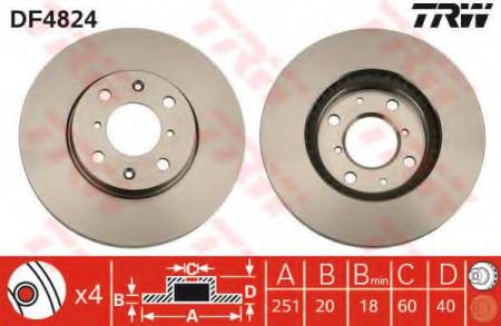    OPEL: AGILA (H08) 07-, SUZUKI: SPLASH 08-, SWIFT III (SG) 05-, VAUXHALL: AGILA MK II (B) 08- DF4824