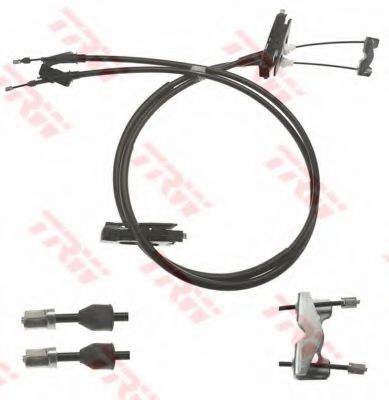 ТРОСИК РУЧНОГО ТОРМОЗА FOCUS I GCH3019