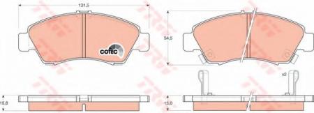     CHRYSLER: VOYAGER I 84-95,  HONDA: CIVIC IV 91-95, CIVIC IV FASTBACK 94-97, CIVIC IV HATCHBACK 91-95, CIVIC IV  94-95, CIVIC V 95-01 GDB1164
