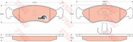     FORD: FIESTA III 89-95, FIESTA IV 95-02, FIESTA  96-, FIESTA  98-, KA 96-,  MAZDA: 121 III 96- GDB1221