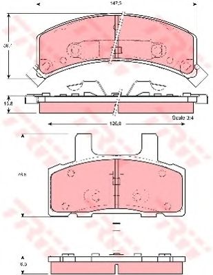  CADILLAC ESCALADE 98-06/CHEVROLET TAHOE 94-96  GDB1273