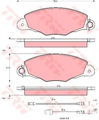     CITROEN: XANTIA 97-98, XANTIA 98-03, XANTIA BREAK 98-03, XM 94-00, XM BREAK 94-00 GDB1336