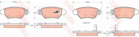     OPEL: ASTRA G  98-05, ASTRA G  98-04, ZAFIRA 99-05 GDB1352