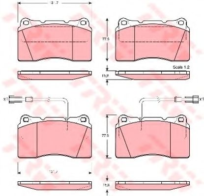   ALFA ROMEO 159/166/BRERA/SPIDER  GDB1363