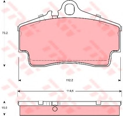     PORSCHE: 911 97-05, 911 04-, 911  98-05, 911  05-, 911  01-05, BOXSTER 04-, BOXSTER 96-, CAYMAN 05- GDB1395