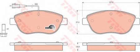     FIAT: BRAVO 07-, STILO 01-, STILO MULTI WAGON 03- GDB1483