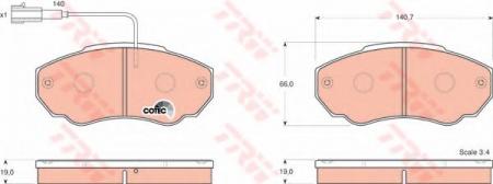    CITROEN: JUMPER C   94-02, JUMPER C   02-, JUMPER  94-02, JUMPER  02-, JUMPER  94- GDB1517