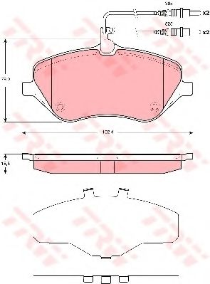   CITROEN C6, PEUGEOT 407 . GDB1663
