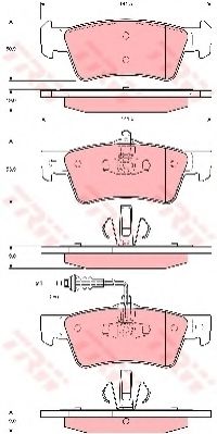     VW: TRANSPORTER V C   03-, TRANSPORTER V  03- GDB1671