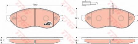      CITROEN: JUMPER C   06-, JUMPER  06-, JUMPER  06-,  FIAT: DUCATO C   06-, DUCATO  GDB1681