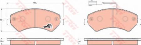      CITROEN:JUMPER C  /  04.06-,JUMPER  04.06-,JUMPER  04.06-, FIAT:DUCATO C   GDB1703