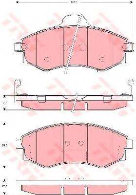     HY: COUPE 96-02, ELANTRA 00-, ELANTRA  00-, LANTRA II 95-00, MATRIX 01-, SONATA III 98-01, SONATA V 05- GDB3256