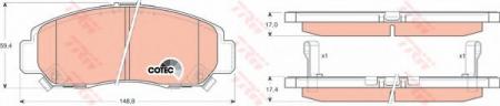     HONDA: CIVIC VI 05-05, CIVIC VII 05-, FR-V 05-, ODYSSEY 03-, STEPWAGON 05-, STREAM 05-, STREAM 01- GDB3268