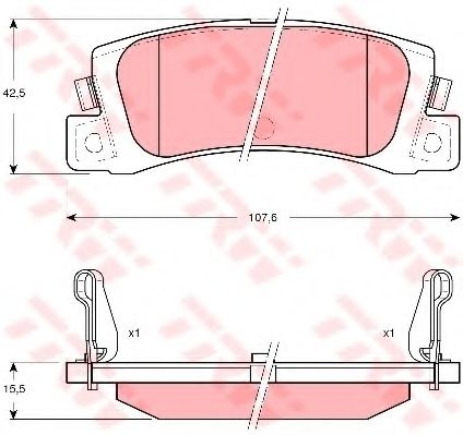   . TOYOTA COROLLA 1.4 / 1.6 / 1.9D 00-02 GDB3329