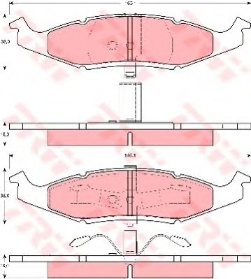   . CHRYSLER NEON 1.8I/2.0 94-99  ABS GDB4006