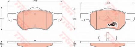  CHRYSLER VOYAGER/DODGE CARAVAN 00-  GDB4128