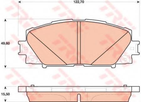    LEXUS: CT (ZWA1_) 11- TOYOTA: PRIUS (ZVW30_) 09- GDB4173