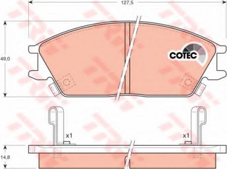     HY: ACCENT 94-00, ACCENT  94-00, LANTRA I 90-95, PONY 89-95, PONY/EXCEL  90-95, S COUPE 90-96 GDB893