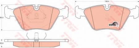     BMW: 3 94-98, 3  94-99, 3  01-, 3  92-99, 3  00-, 5 86-90, 5 88-95, 5 TOURING 91-97, 7 86-94, Z3 97-03, Z3  98-03 GDB916