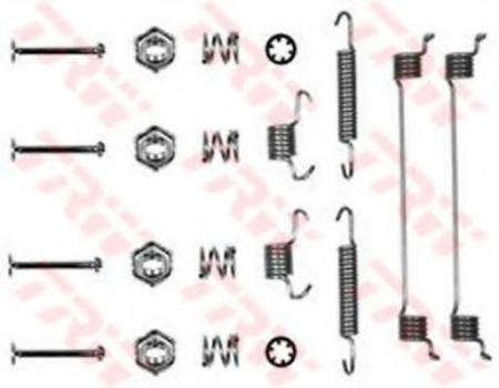 ПРУЖИНКИ ТОРМОЗНЫХ КОЛОДОК CITROEN: XSARA 97-05, XSARA КУПЕ 98-05, ZX 91-97, ZX BREAK 93-97, PEUGEOT: 306 94-01, 306 ХЕЧБЭК 93-01, 306 КАБРИО 94-02, RENAULT: 11 83-88, 11 SFK138