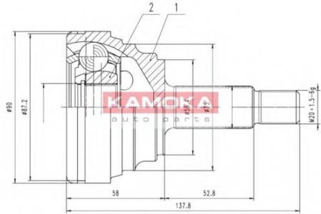  KAMOKA 6606