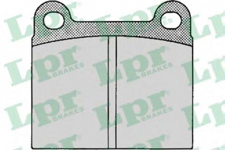 КОЛОДКИ ТОРМОЗНЫЕ MERCEDES W116/W123/W126 ЗАДНИЕ 05P024
