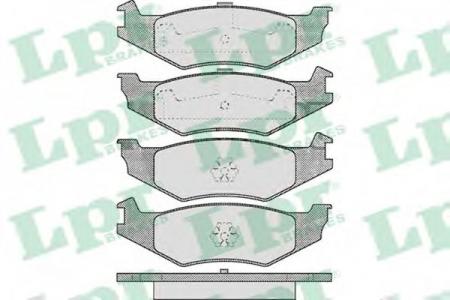 КОЛОДКИ ТОРМОЗНЫЕ ДИСКОВЫЕ ЗАДН CHRYSLER: NEON 94- 05P456