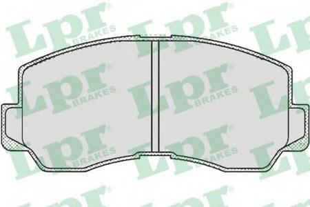 КОЛОДКИ ТОРМОЗНЫЕ MITSUBISHI GALANT/L300/PAJERO 80-90 ПЕРЕДНИЕ 05P532