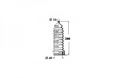 AUDI A3 , SKODA OCTAVIA, VW BORA / GOLF 1.4 / 1.6 / 1.8T / 2.0 / 1.9TDI 96> 1211182