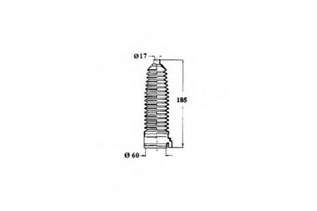ПЫЛЬНИК, РУЛЕВОЕ УПРАВЛЕНИЕ 1211306