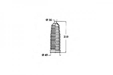 ПЫЛЬНИК, РУЛЕВОЕ УПРАВЛЕНИЕ 1211307