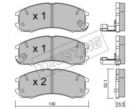 К-Т ТОРМ. КОЛОДОК MA -92 070.0