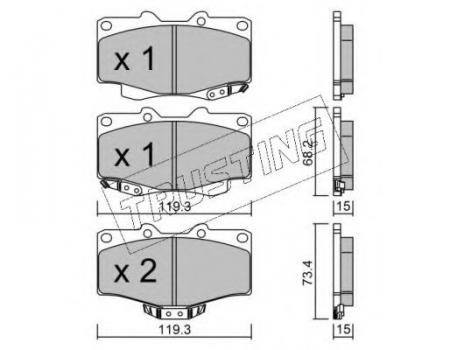 - .  FR 4RUNNER, HILUX, L.CRUISER, VW 131.0