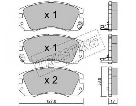 - .  FR SUB IMPREZA -00, LEGACY I -94 142.0